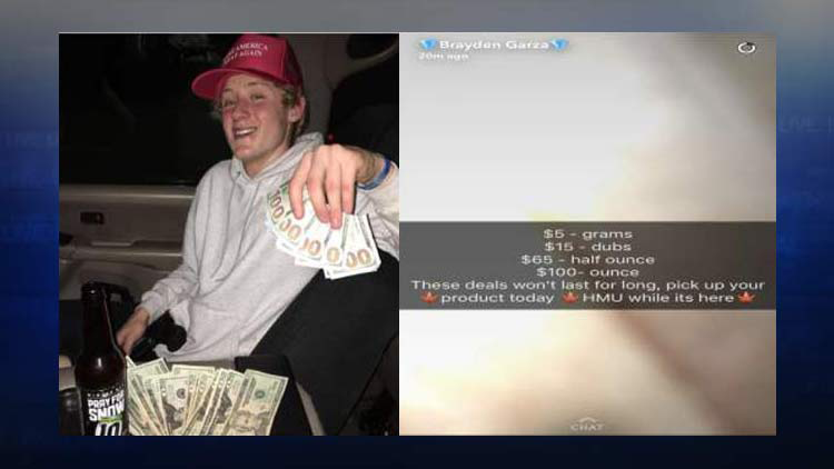 Police: Oregon teen arrested for dealing pot via social media