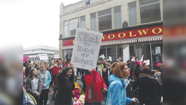 Sexist, vulgar posts on women's marches rebound on officials