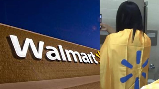 Walmart is making their employees wear capes