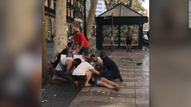 Spanish terror attack victims came from all over the world