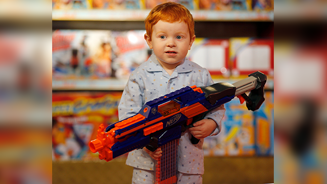 hamleys nerf