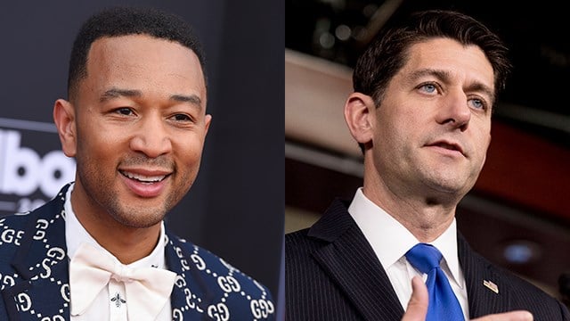 John Legend slams Paul Ryan for Father's Day tweet amid immigration issues