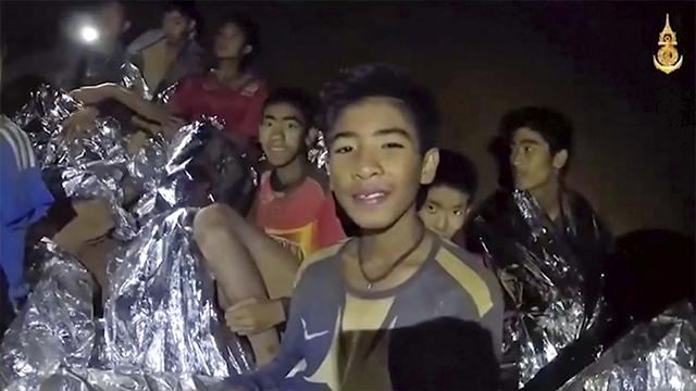 Image result for Thailand cave: Boys and coach not yet well enough to attempt escape