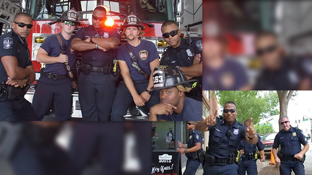 Image result for Georgia police join lip sync battle with 'Uptown Funk'