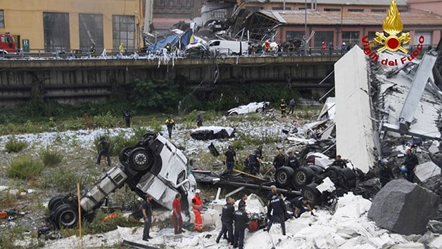 Death toll hits 39 in Italy bridge collapse