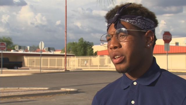 Arizona high school student arrested for refusing to take off bandana