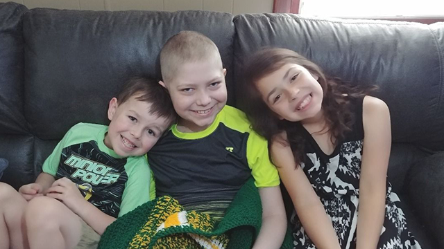 Boy dying of cancer wants racing stickers to cover his casket