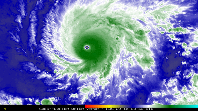 Hurricane Lane strengthens to Category 5 as it heads toward Hawaii